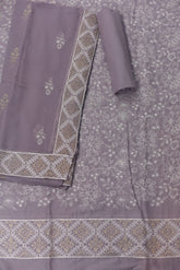 3-PC Unstitched Bamber Crinkle Embroidered Suit | 003